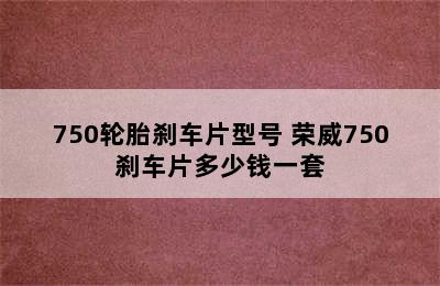 750轮胎刹车片型号 荣威750刹车片多少钱一套